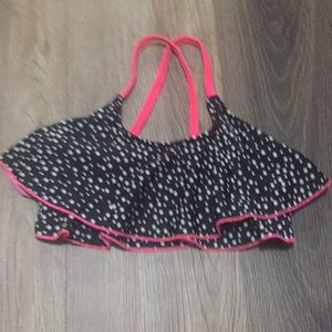Ruffle Swimsuit Top